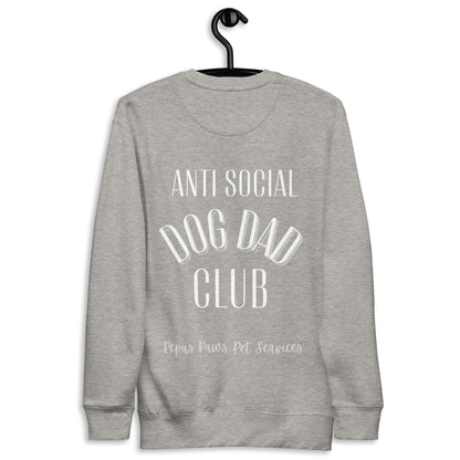 Anti Social Dog Dad Premium Sweatshirt